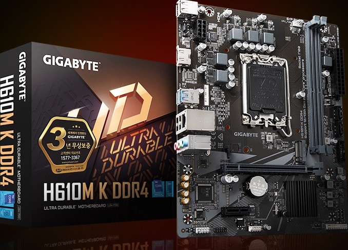 Main Gigabyte H610M-K D4/ INTEL