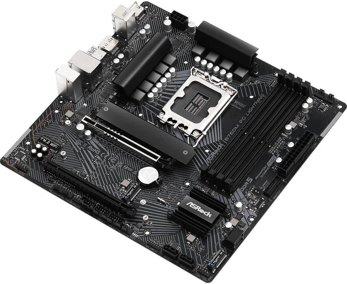 Main Asrock B760M PG Lightning DDR5/Intel