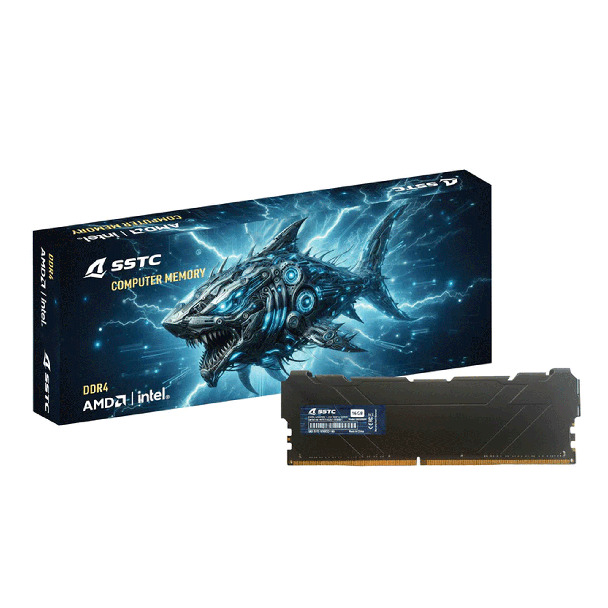 Ram PC SSTC 16GB DDR4 3200 - U3200A-C22-16GB