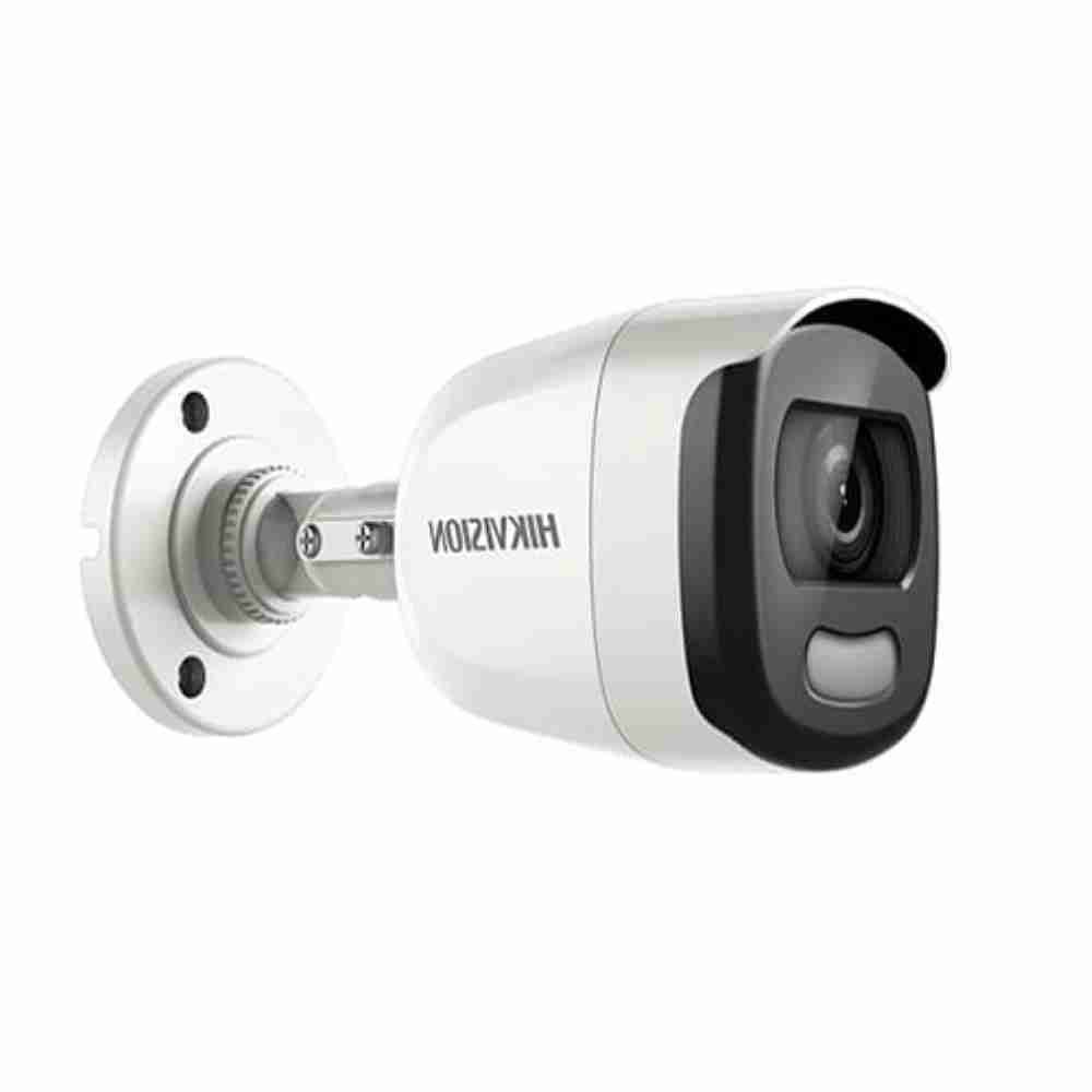 Camera HIK TVI DS-2CE10DFOT-FS Color Vu (2MP, IP67, HN 20m, MIC, có màu ban đêm, ống kính 3.6mm, 3 chế độ)