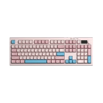 Keyboard giả cơ gaming AULA S102Pro hồng xanh dương/ (4753)