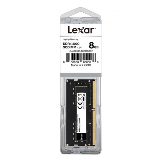 Ram Note Lexar 8GB DDR4 Bus 3200 LD4AS008G-B3200GSST