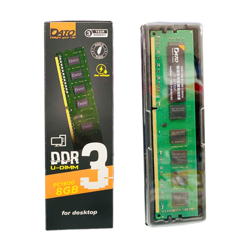 Ram PC Dato 8GB DDR3 Bus 1600/ Không Tản