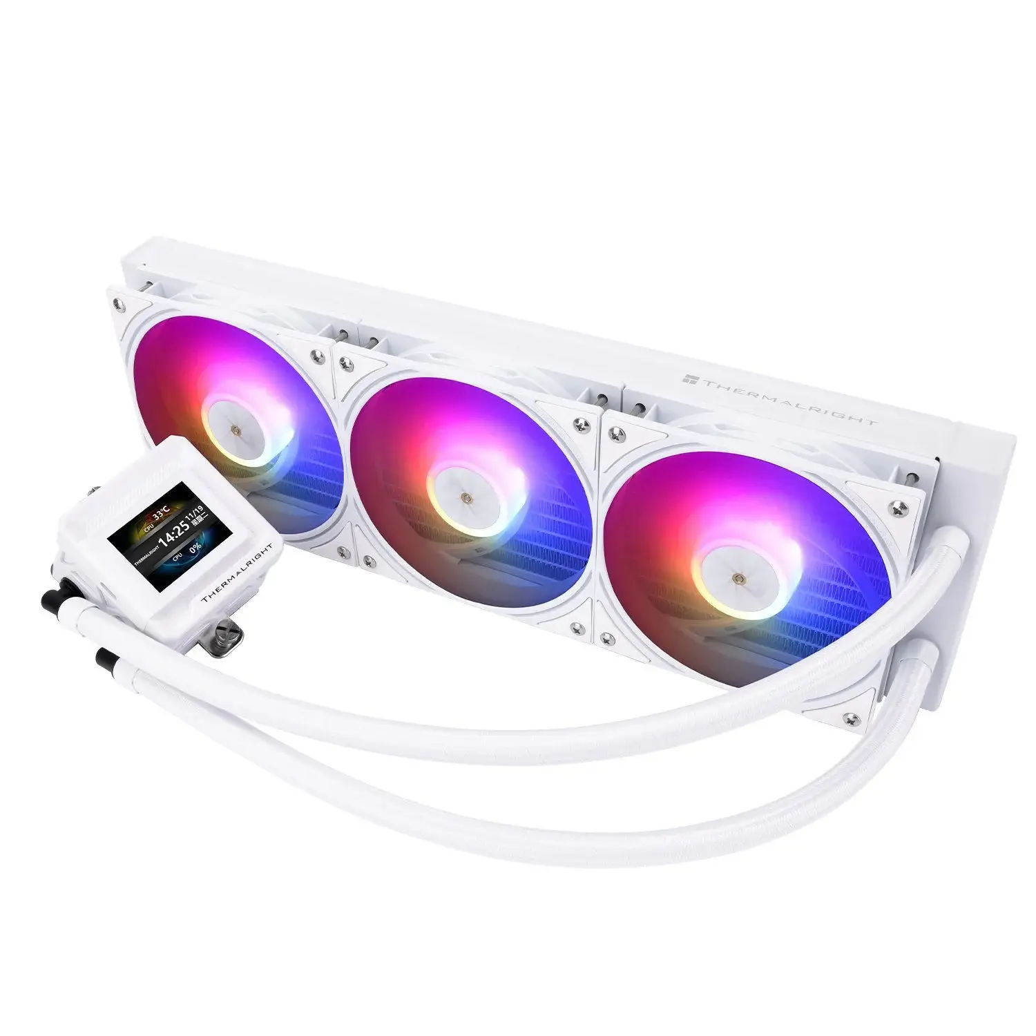 Tản nhiệt nước Thermalright Frozen warframe 360 SE ARGB trắng (2 inch)