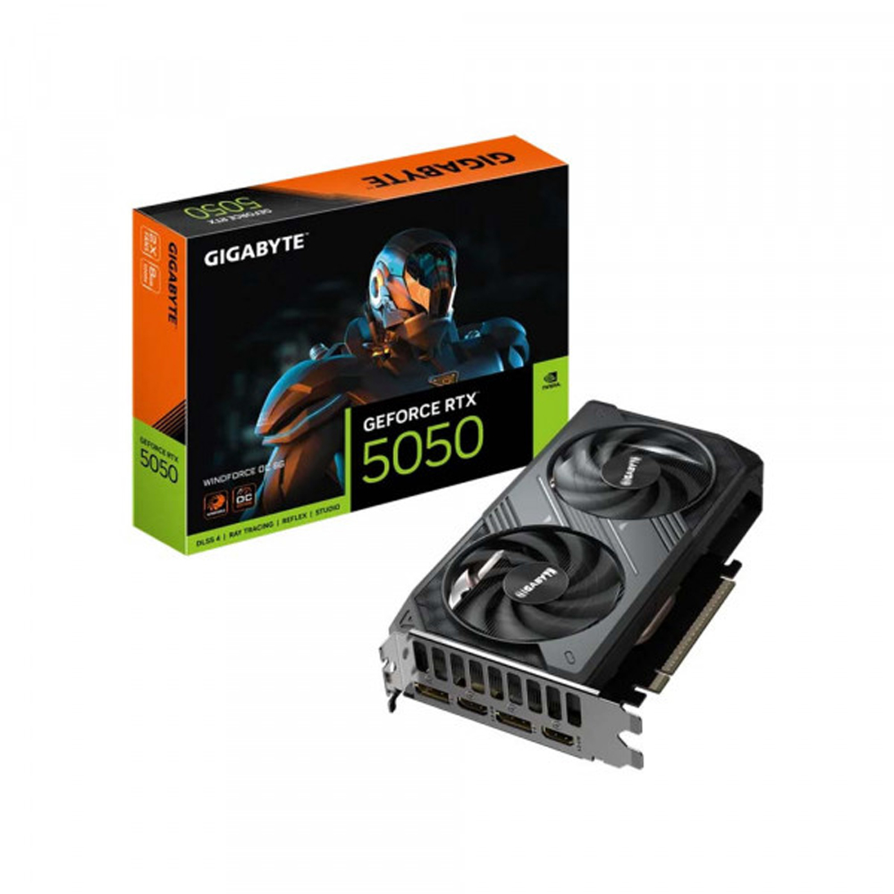 VGA GIGABYTE GEFORCE RTX 5050 GAMING OC 8G 3FAN (2xHDMI/2xDP)