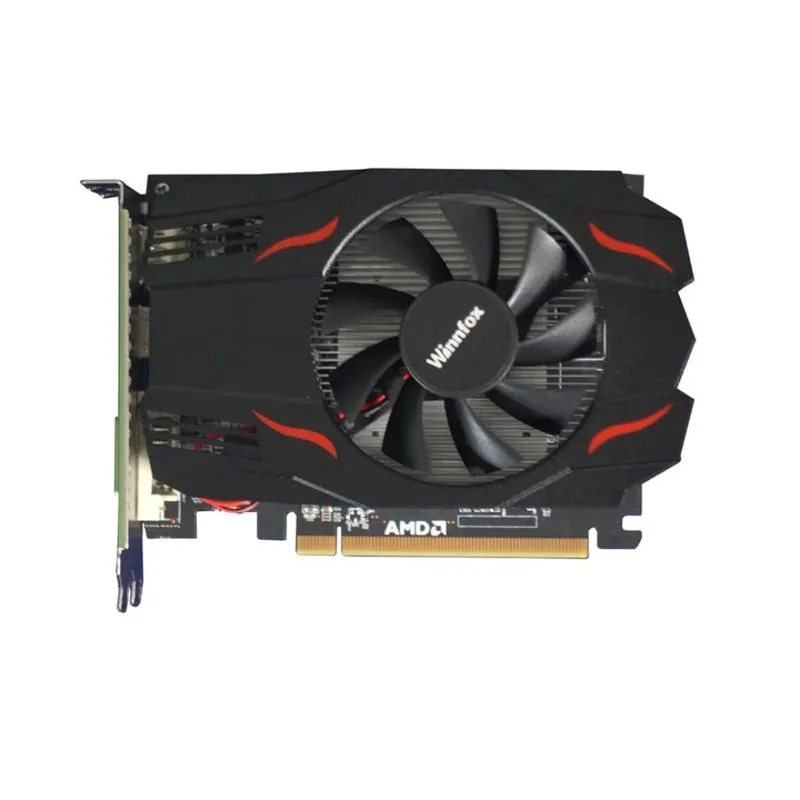 VGA WINNFOX RX550 4GB DDR5 ( 1 Fan/DVI/ HDMI / DP)