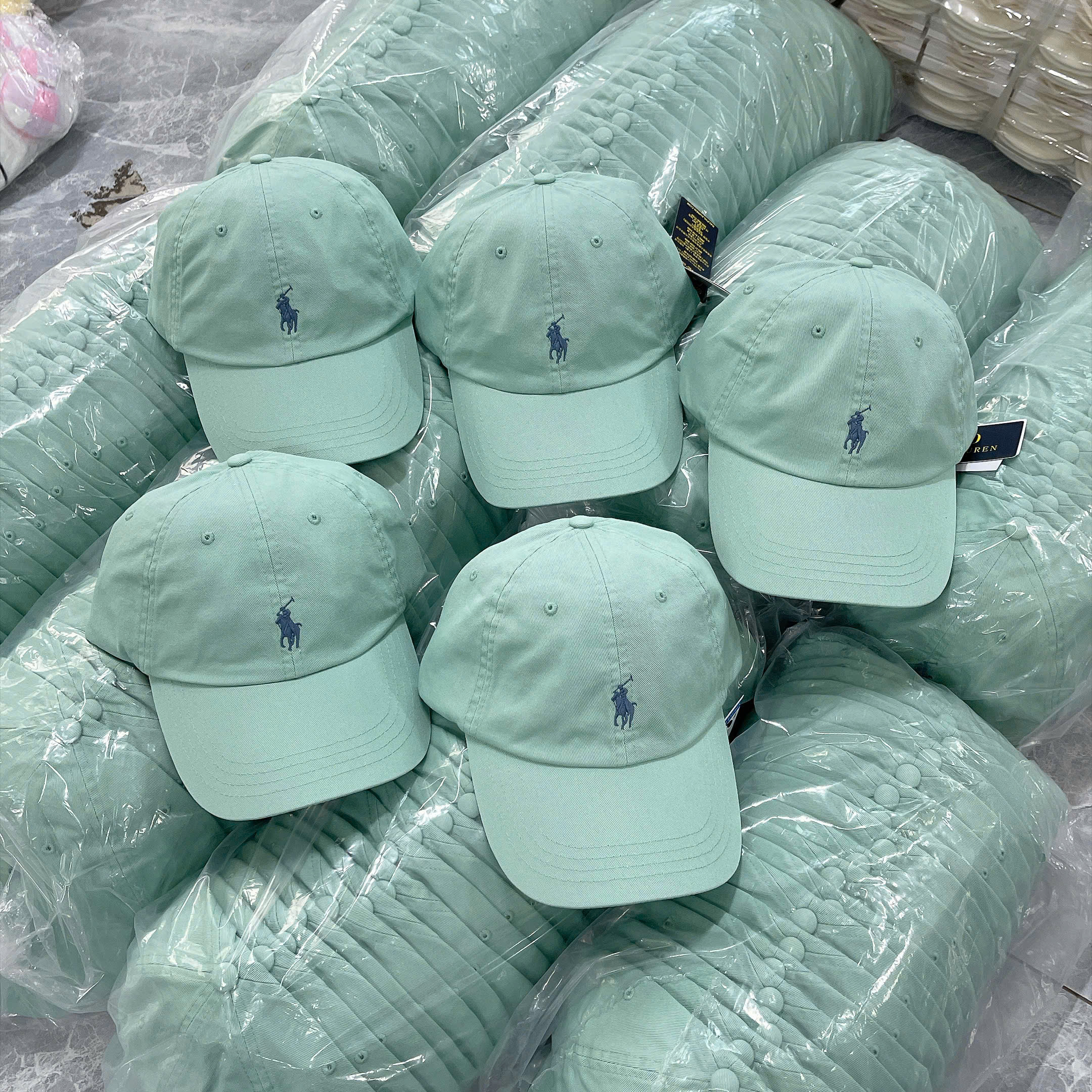 0509# Mũ lưỡi trai nhân mã xanh mint