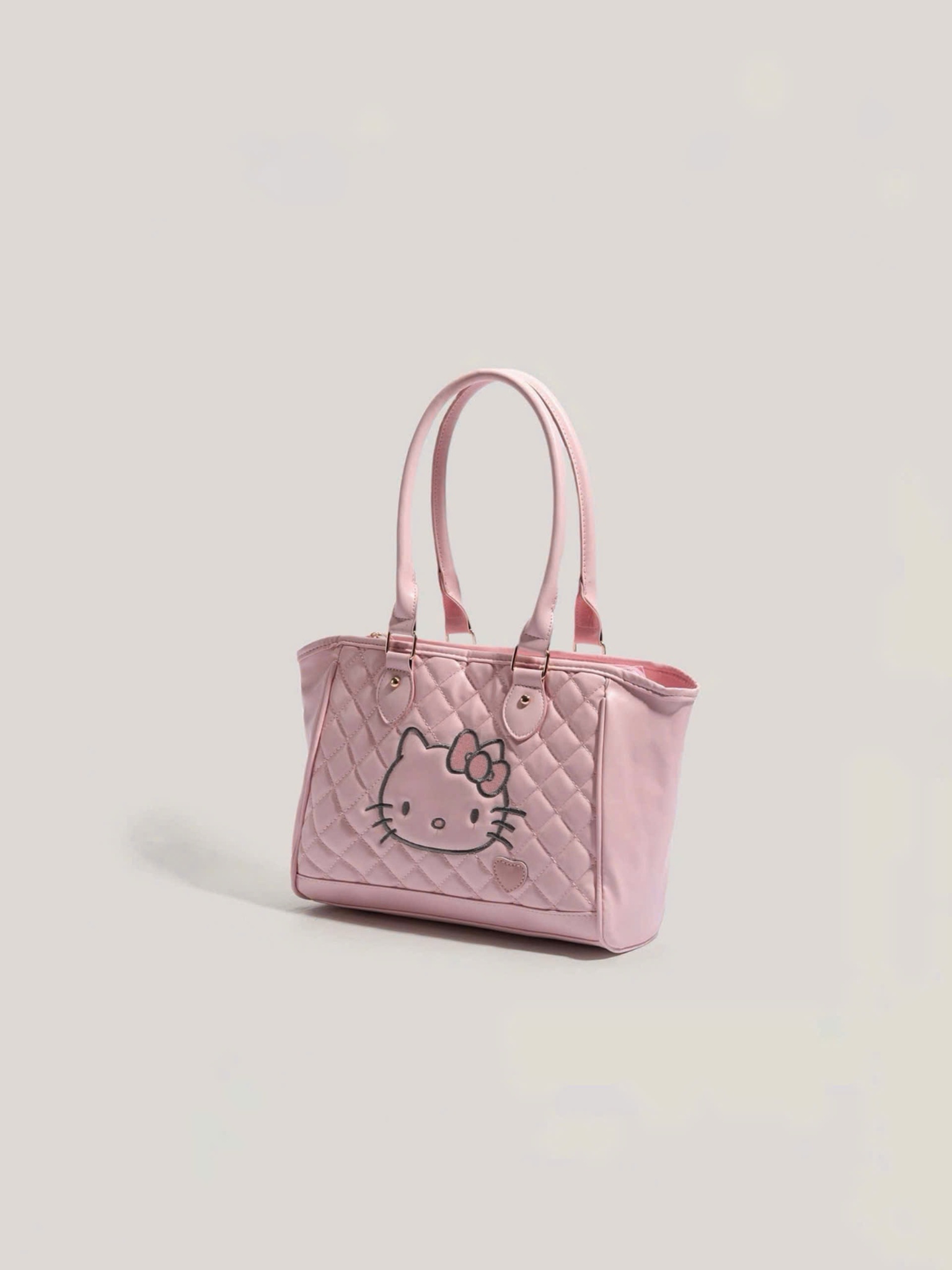 9221# Túi Hello Kitty vân trám