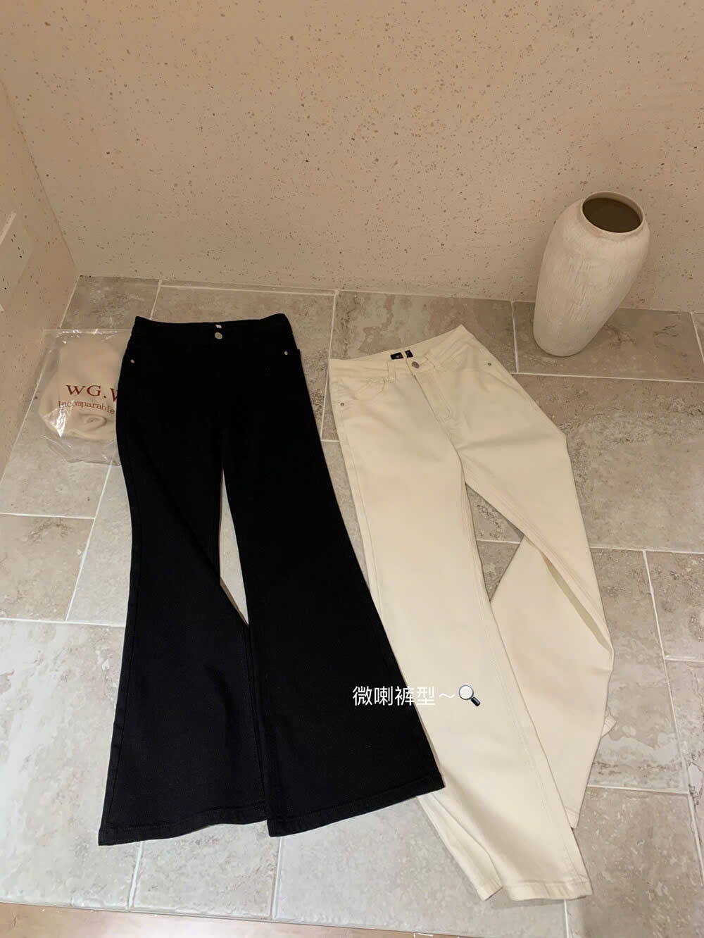 W7360# Quần WG.WE ống loe