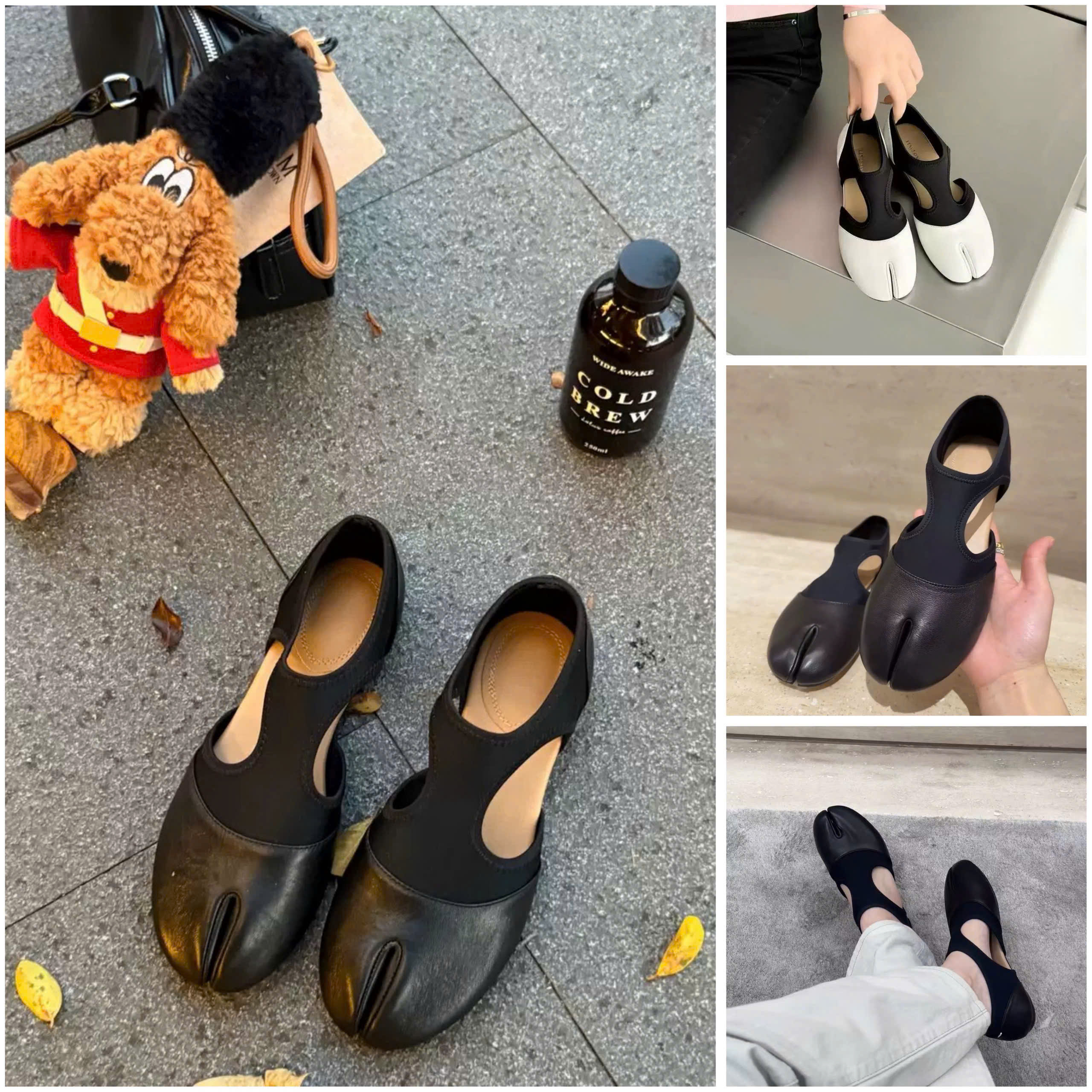 30166# Giày búp bê xỏ ngón fullbox