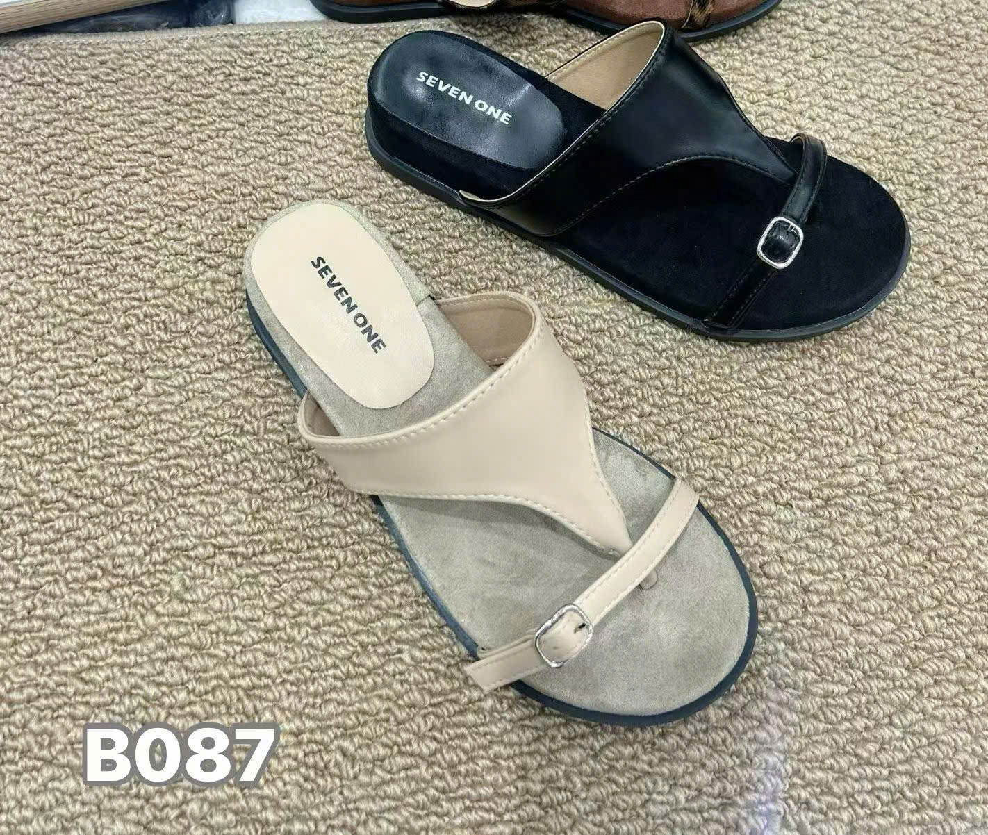 B087# Dép xỏ ngón SevenOne fullbox