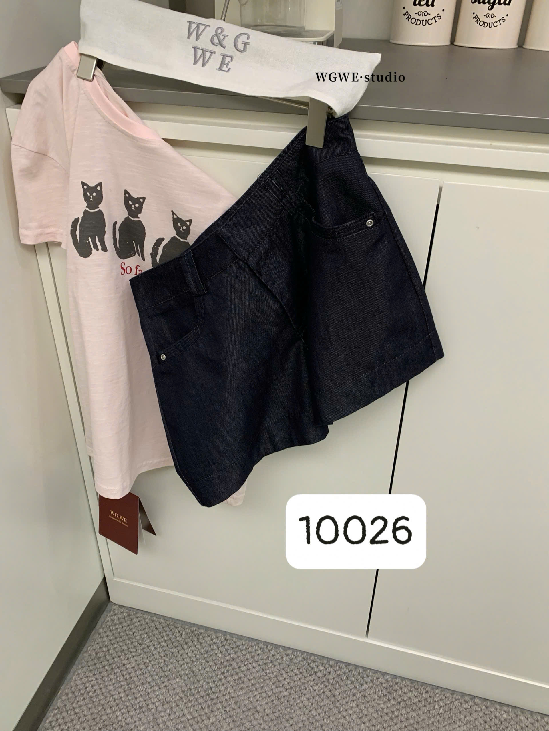 W10026# Quần đùi Jean WGWE