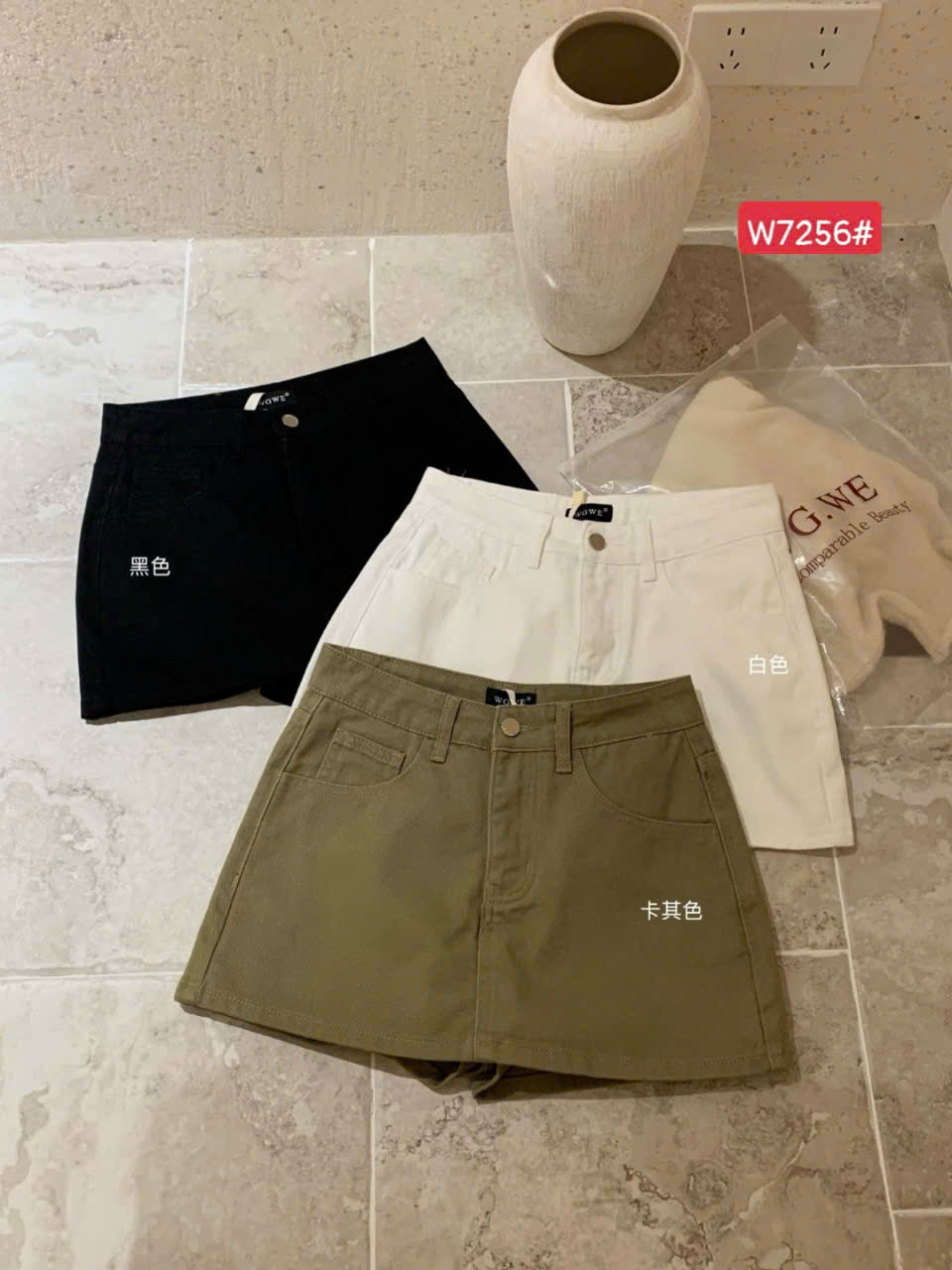 W7256# Chân váy WGWE 3 màu
