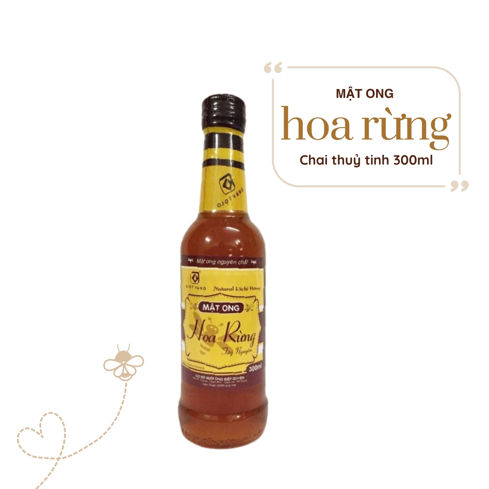 Mật Ong Rừng 650 Ml