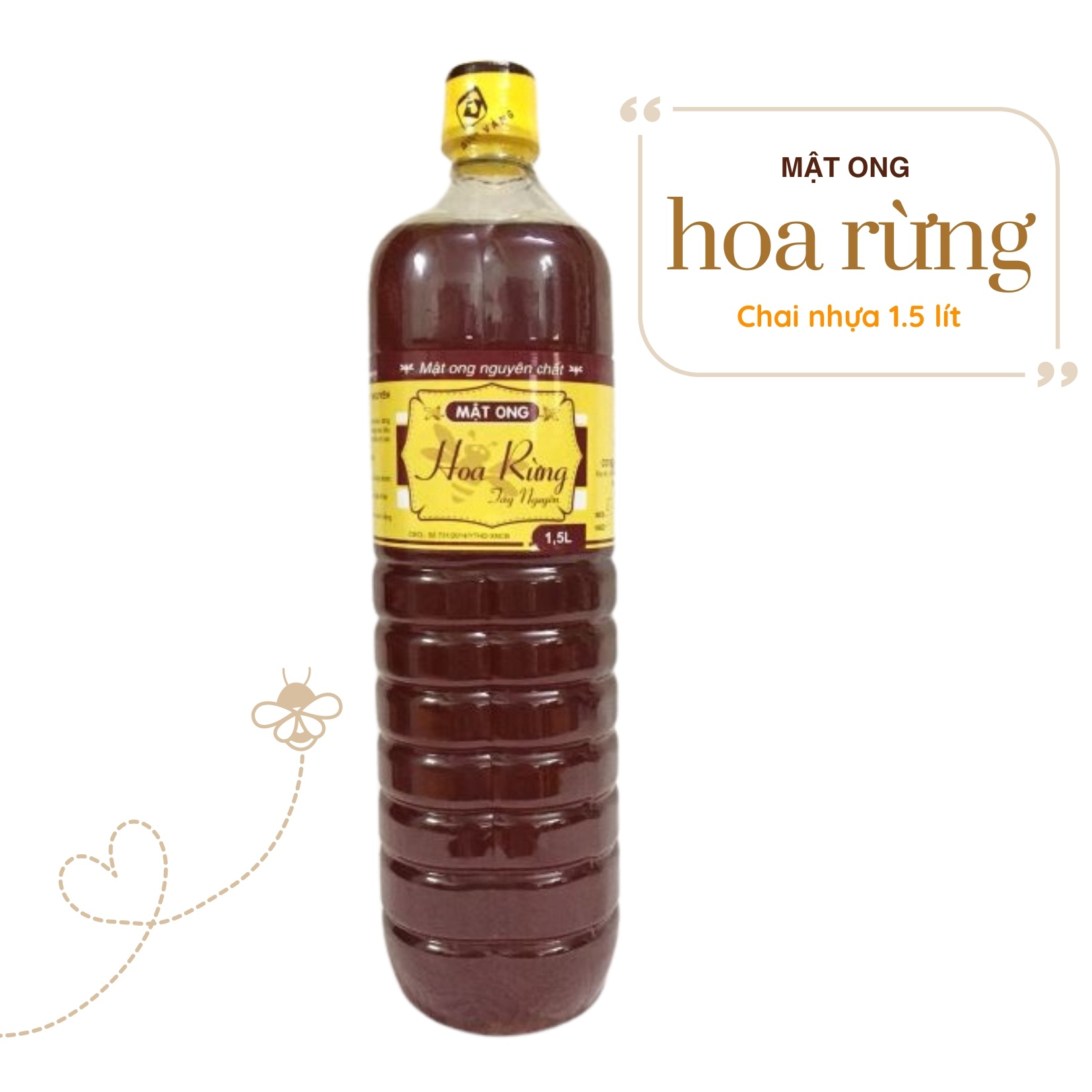  Mật ong rừng chai 1.5 lít 