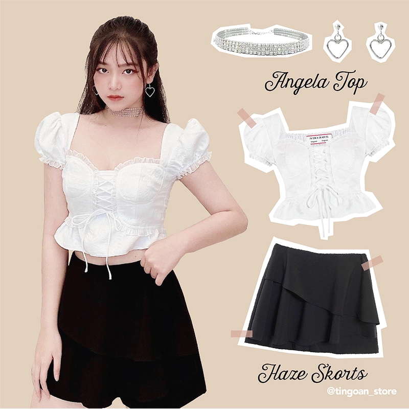 ANGELA TOP/WH