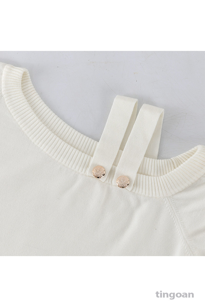 RUNAWAY SWEATER/WH/FS