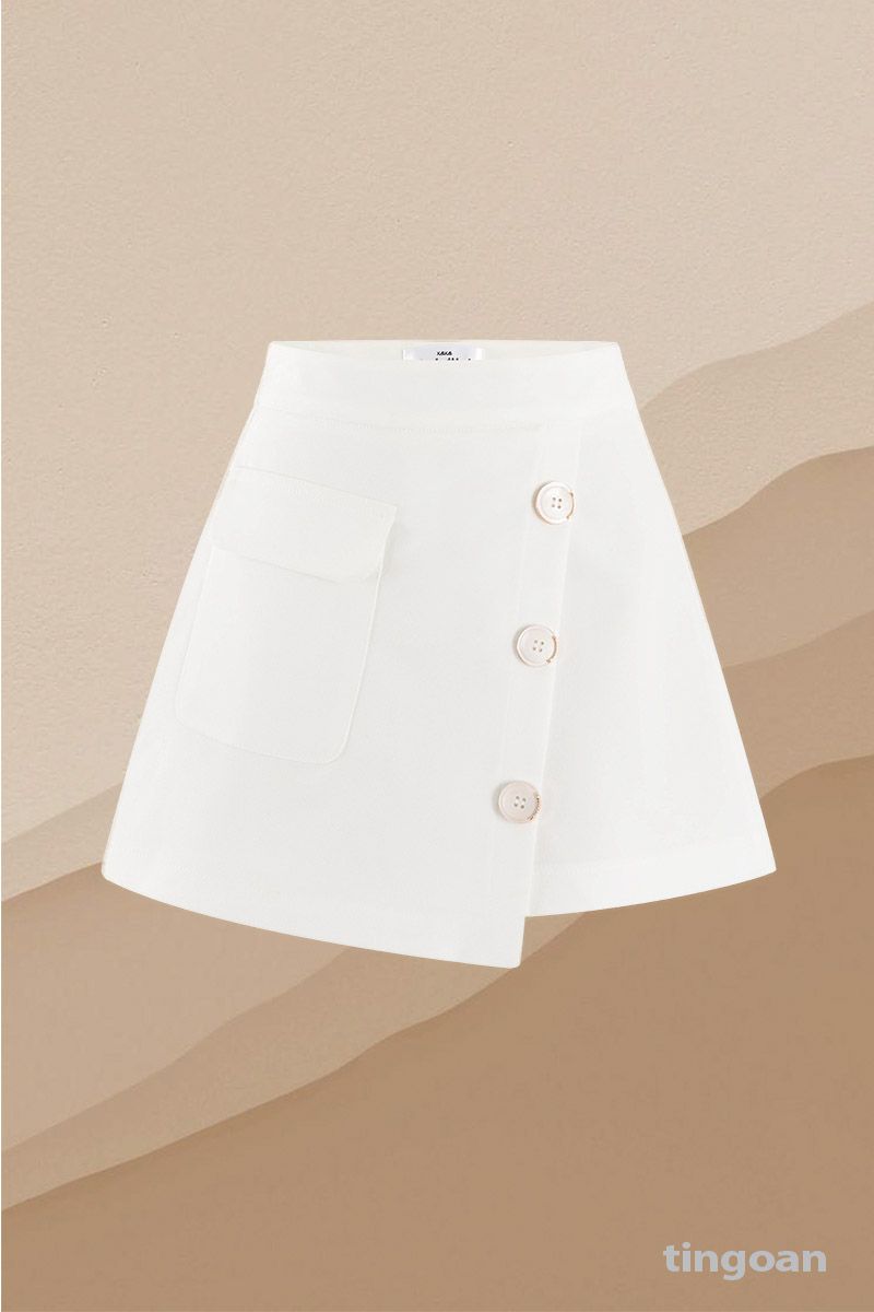 SOFT GLAM SKORT/WH