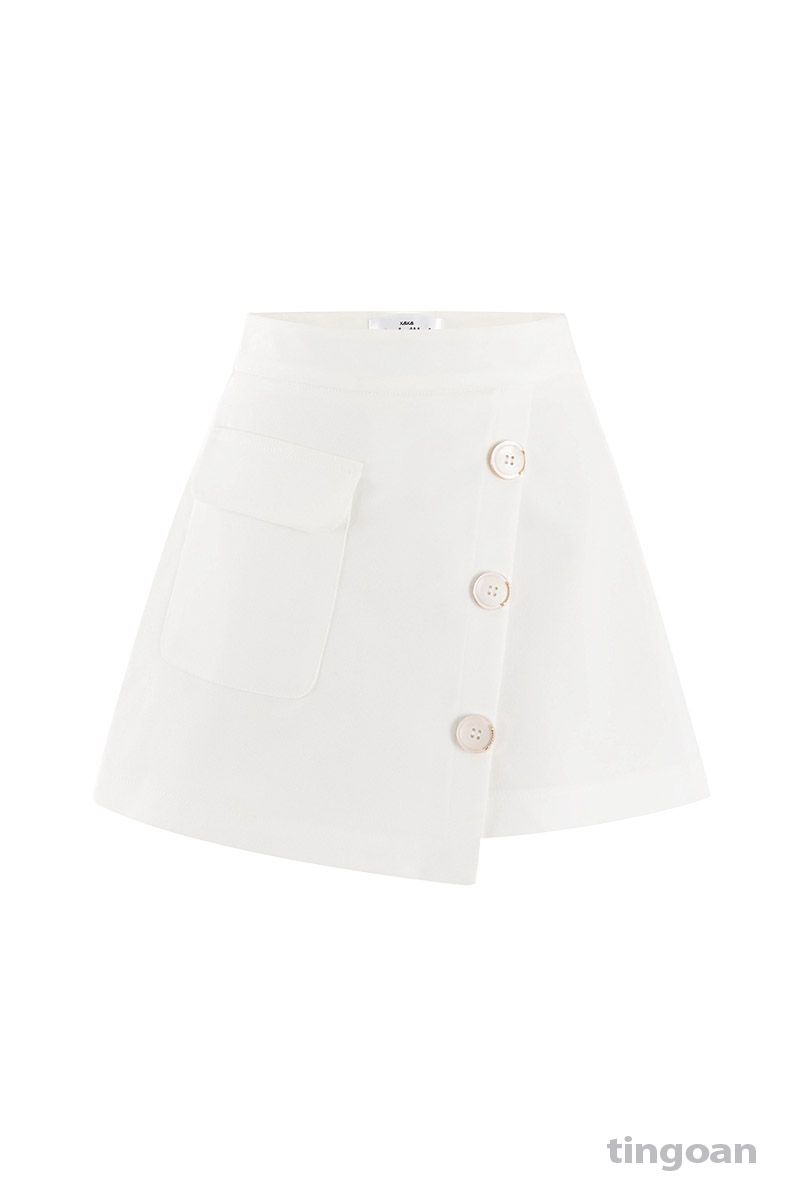 SOFT GLAM SKORT/WH