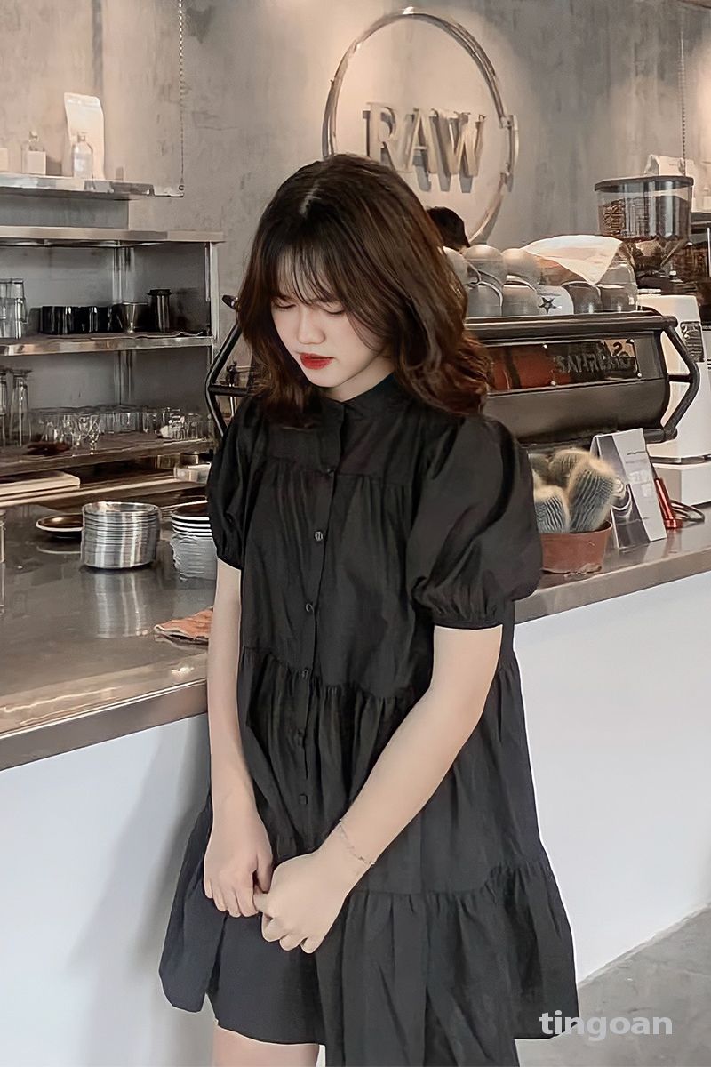 BLOW ME DRESS/BL/FS