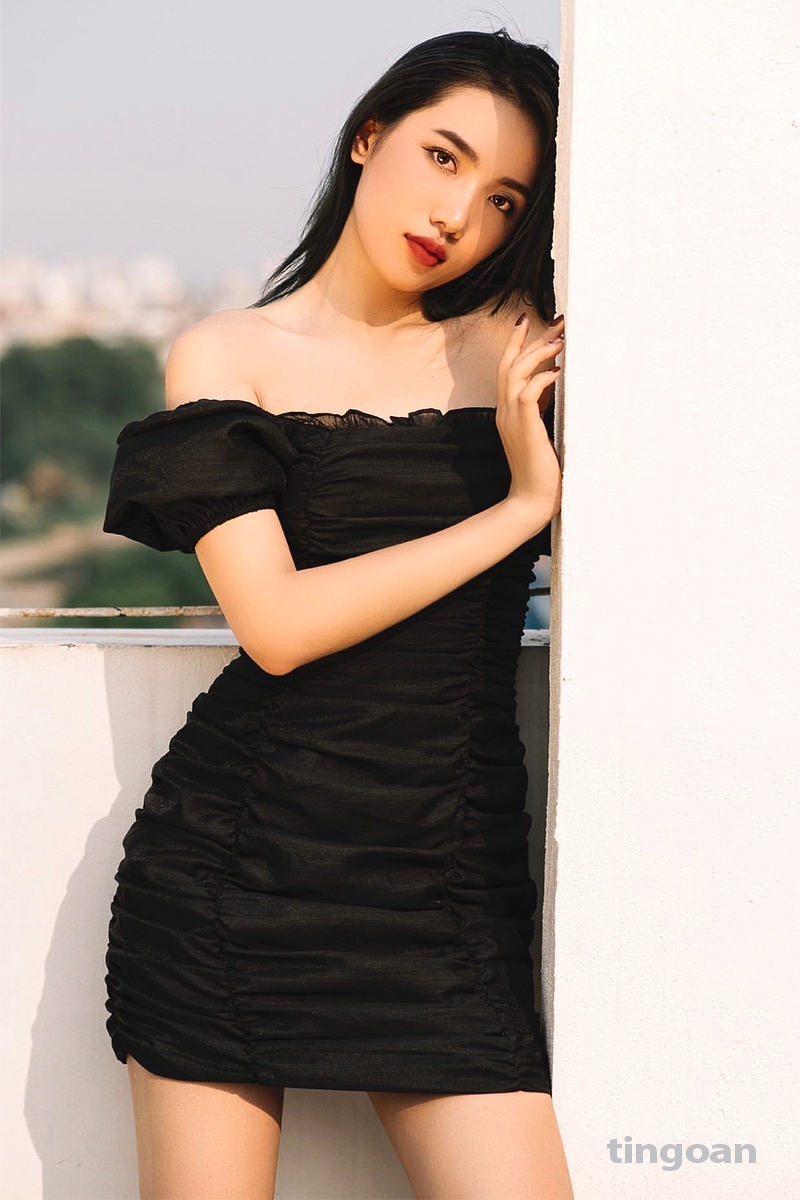 ARIANA DRESS/BL