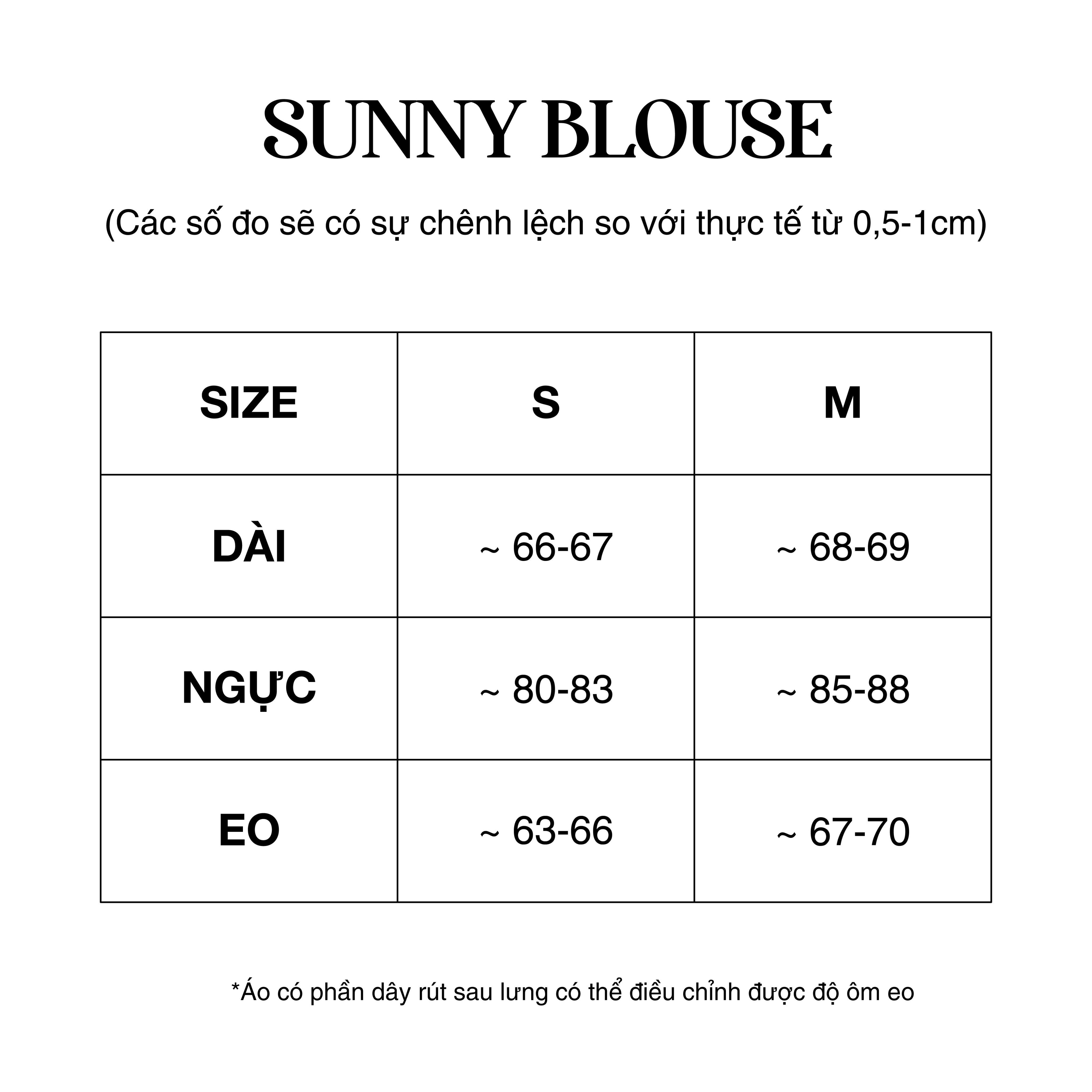 SUNNY BLOUSE/WH