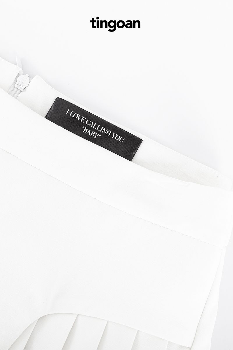 TIANA SKIRT/WH