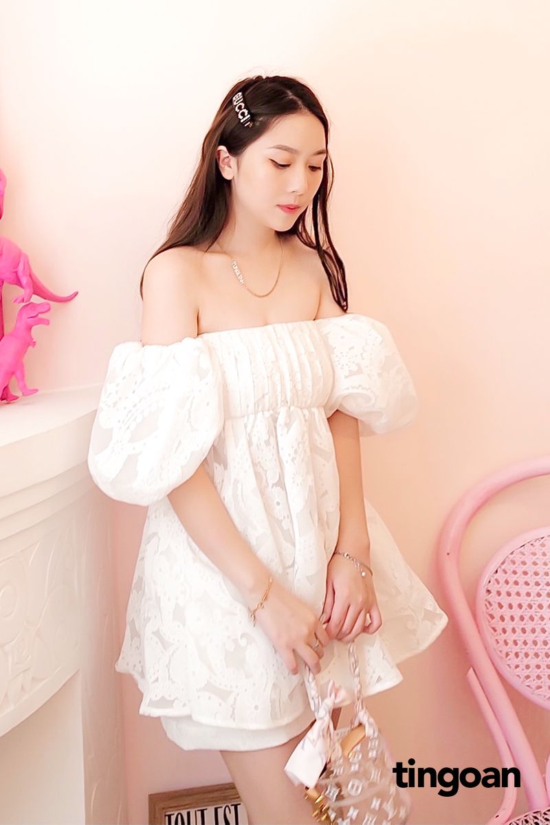FOREVER PRETTY TOP/WH/FS