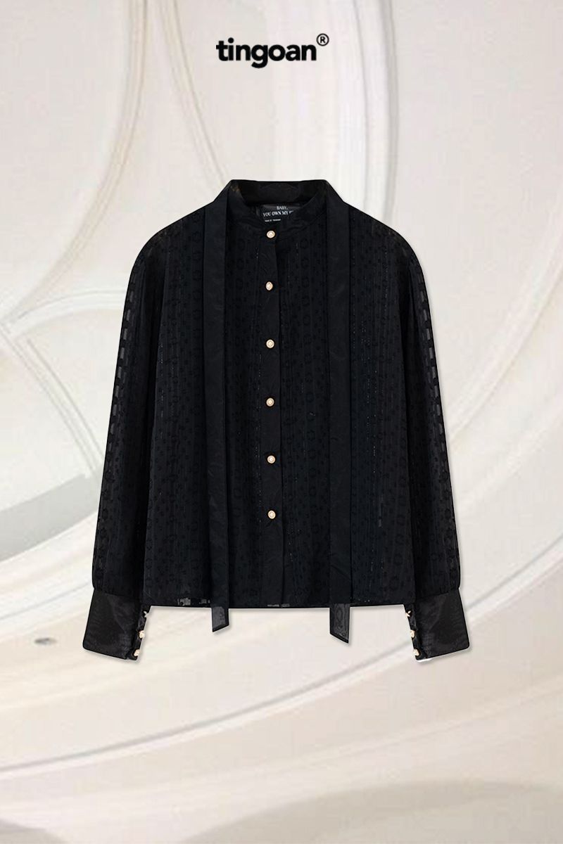 GLOSSIE BLOUSE/BL