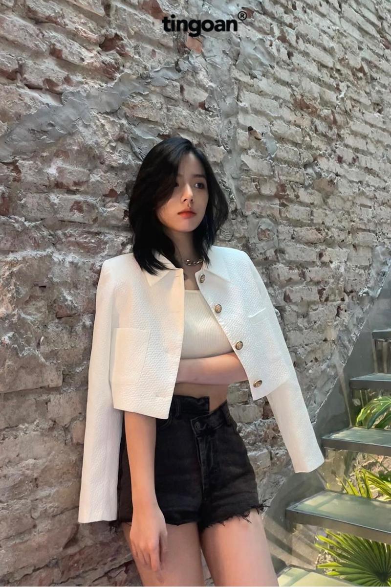CARAT CAKE JACKET V3/WH