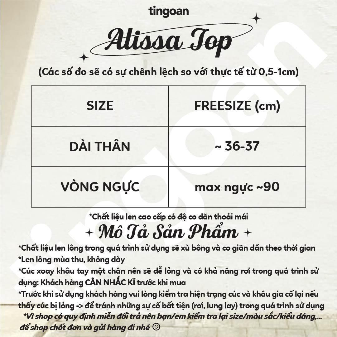 ALISSA TOP/BL/FS