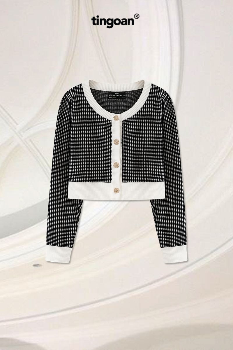 LOULOU CARDIGAN/BL