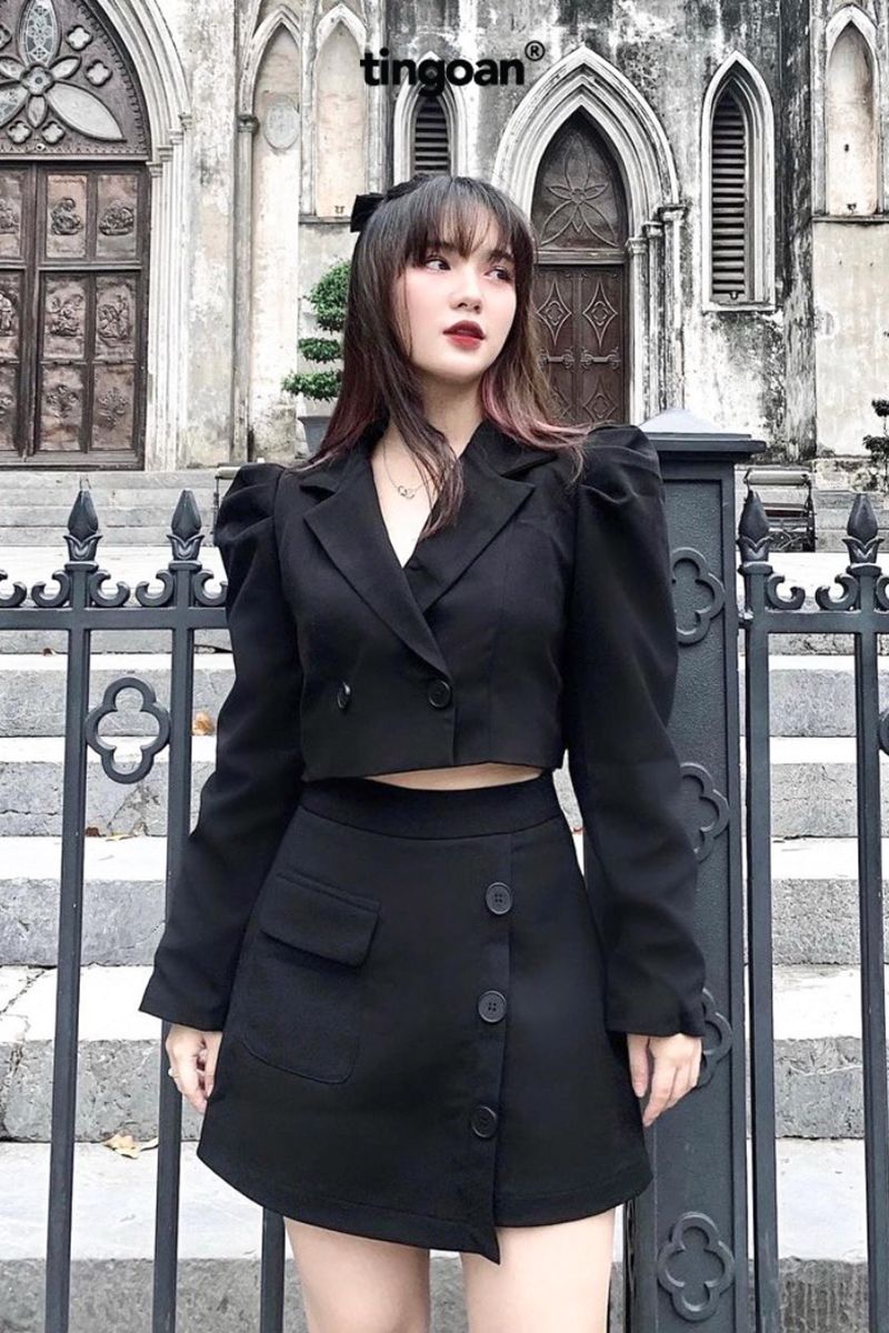 SOFT GLAM SKORT/BL