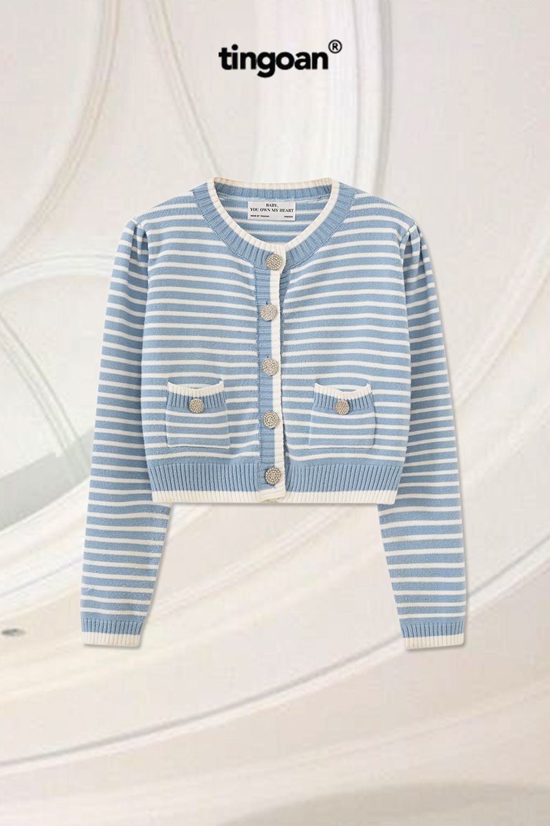 CAPPUCCINO CARDIGAN/BLU/FS