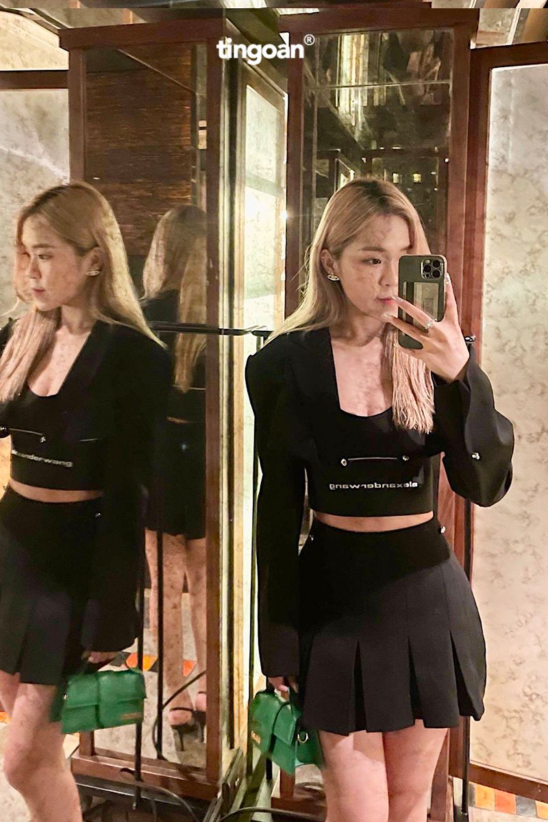 SAD MOOD SKIRT/BL