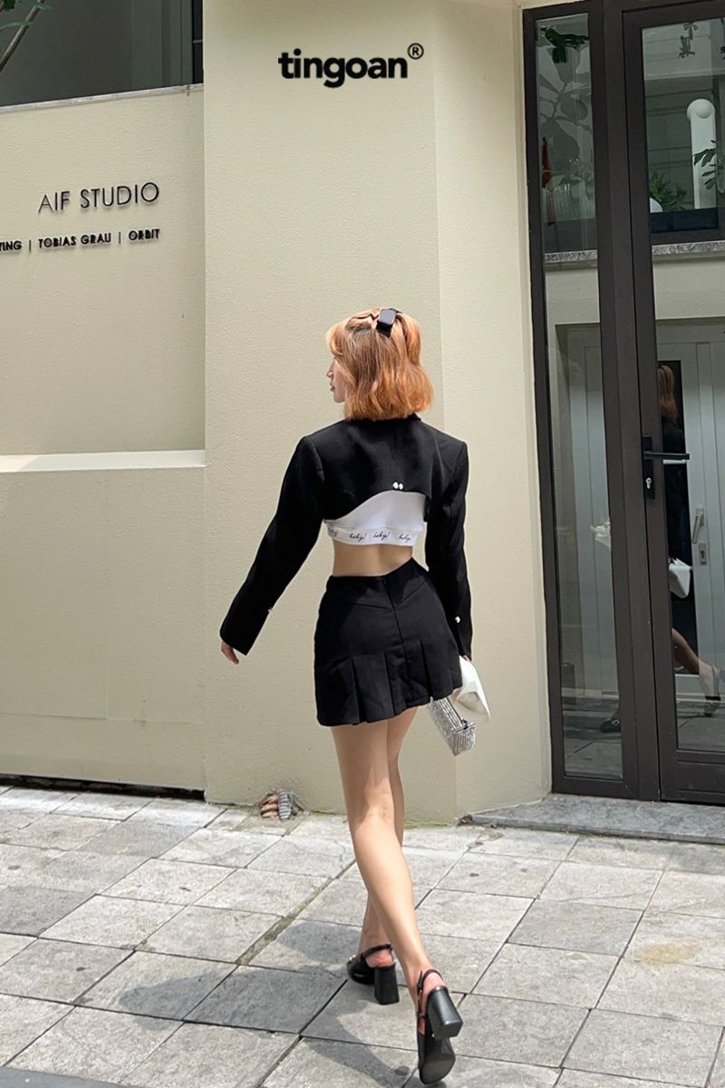 SAD MOOD SKIRT/BL
