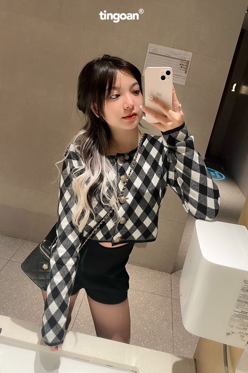 LOVE YOU BACK CARDIGAN/BL