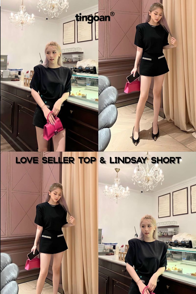 LOVE SELLER TSHIRT/BL/FS