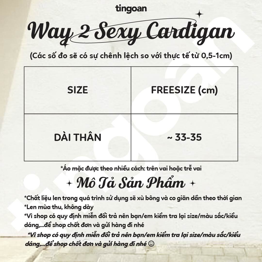 WAY 2 SEXY CARDIGAN/WH/FS
