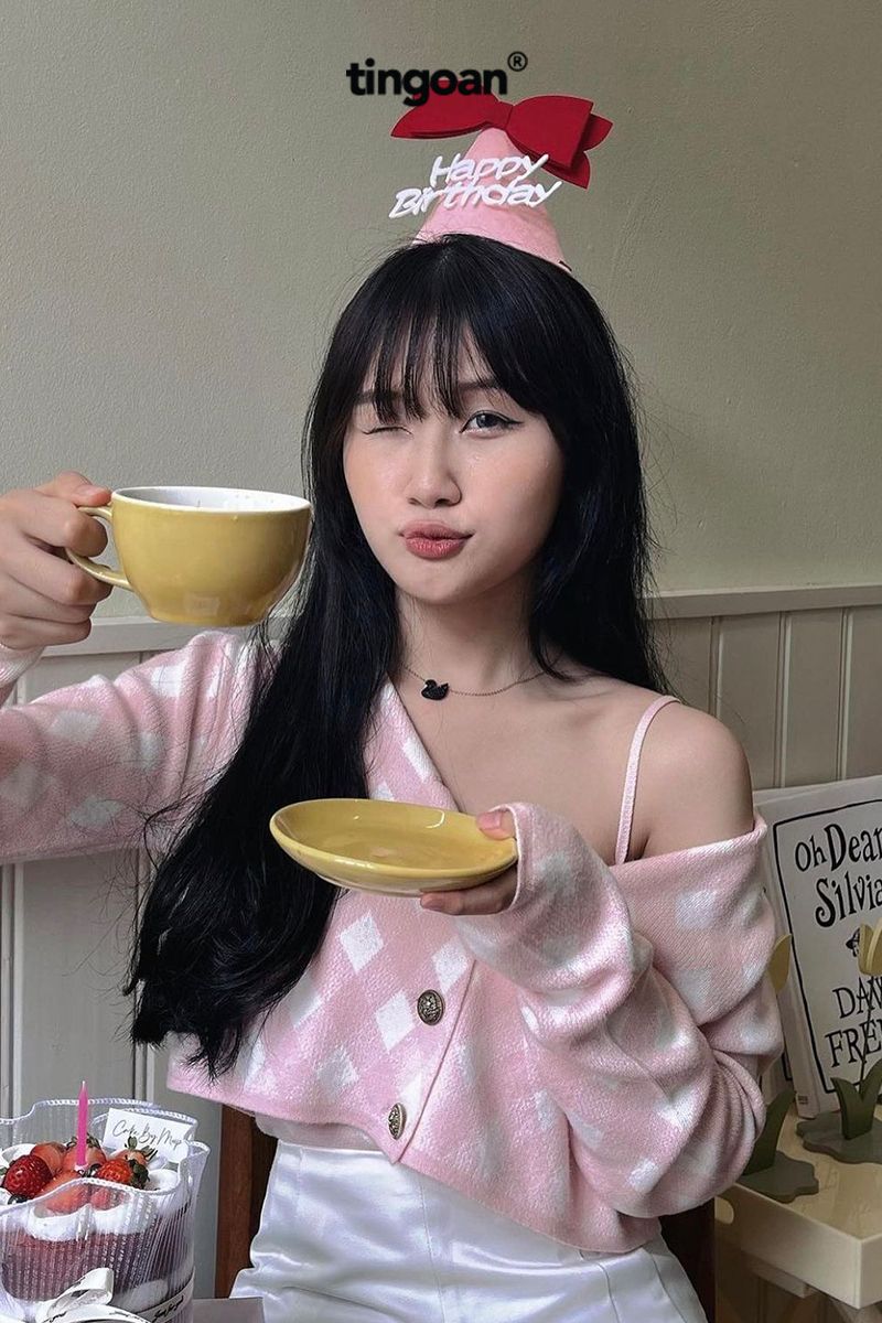 LOVE YOU BACK CARDIGAN/HỒNG V2