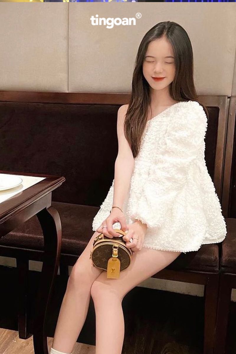 BLING BLING TOP/WH
