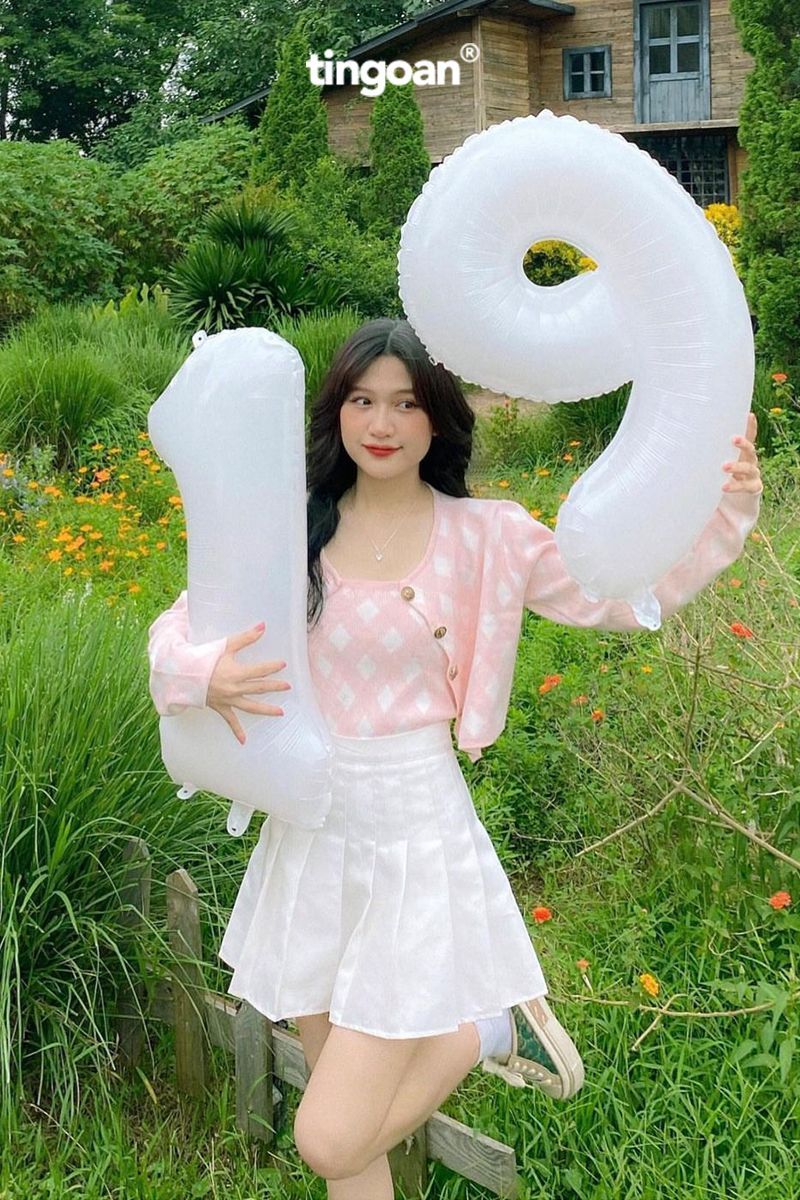 LOVE YOU BACK CARDIGAN/HỒNG V2
