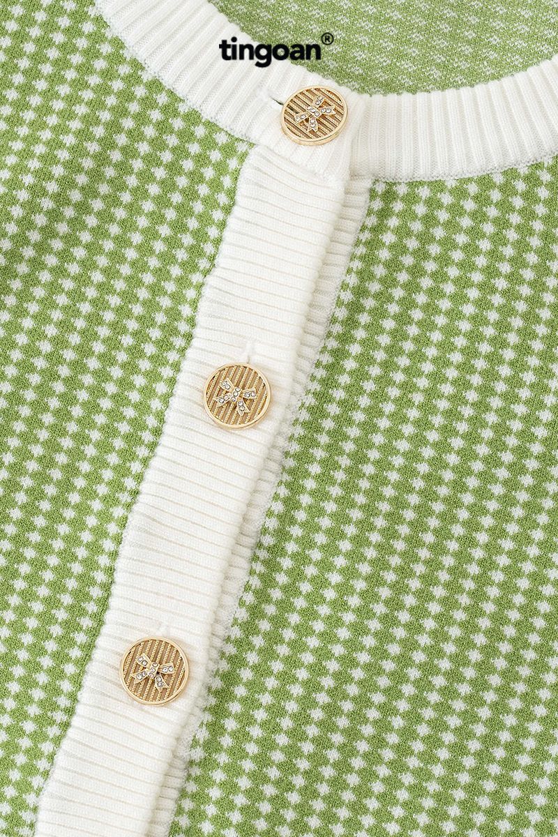 LOULOU CARDIGAN/GREEN