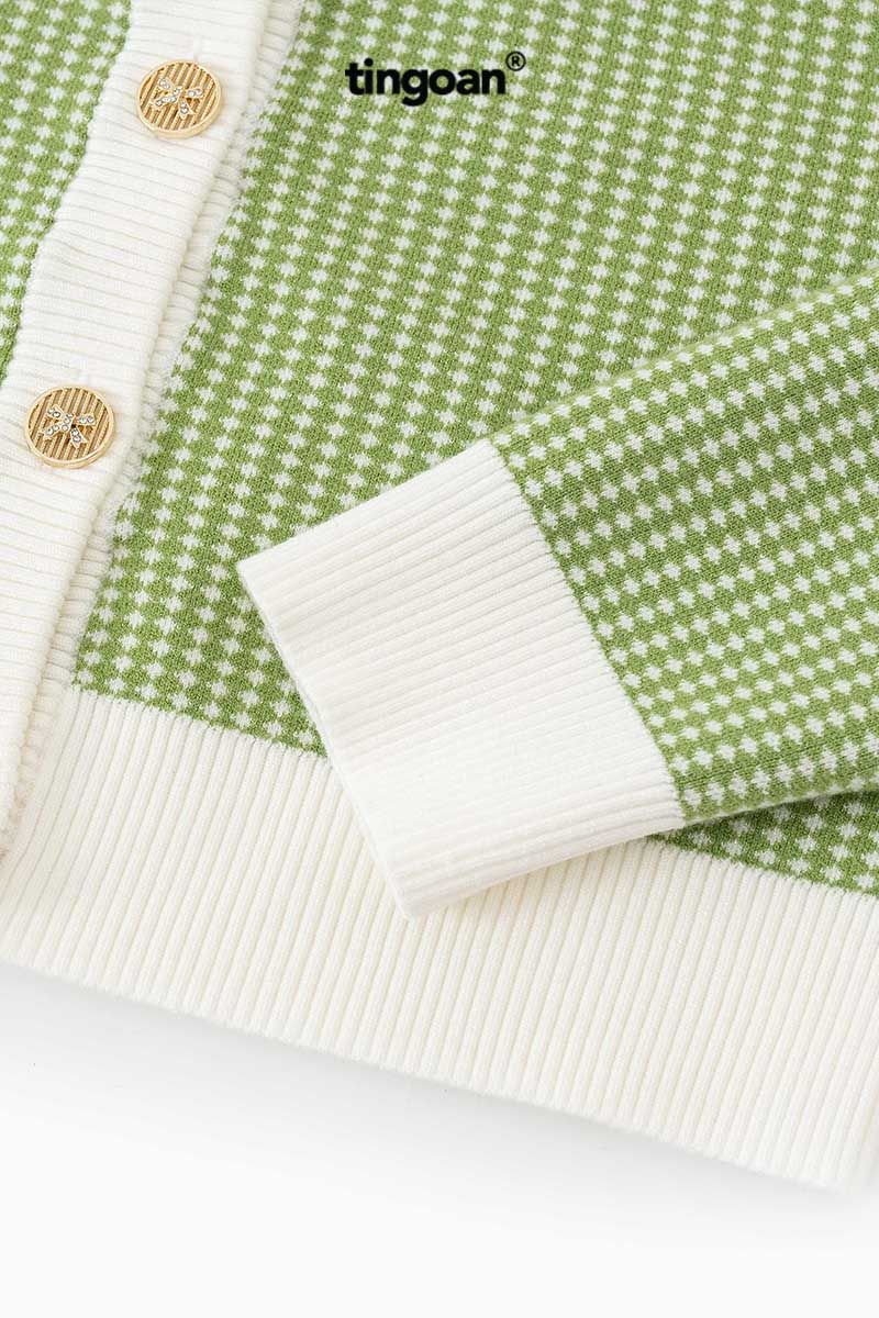 LOULOU CARDIGAN/GREEN