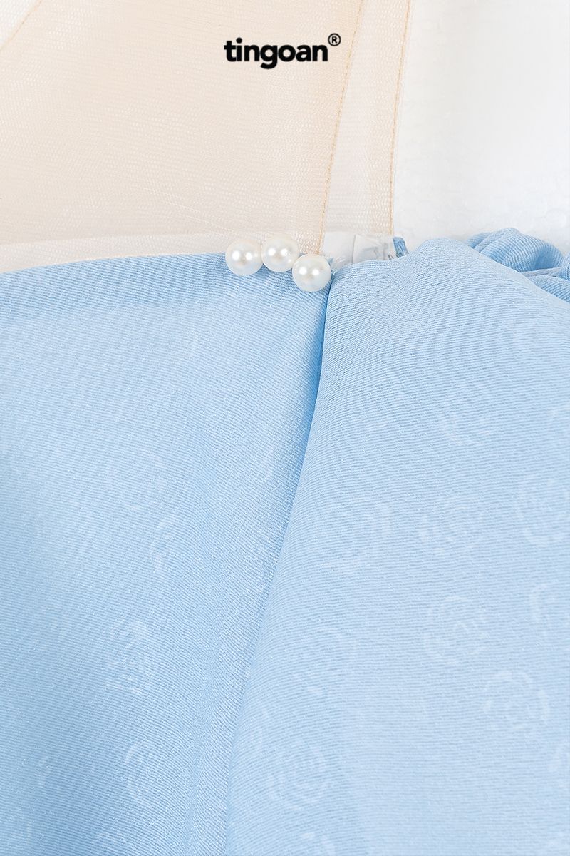 ROSIE ANGELS TOP/BLU/FS