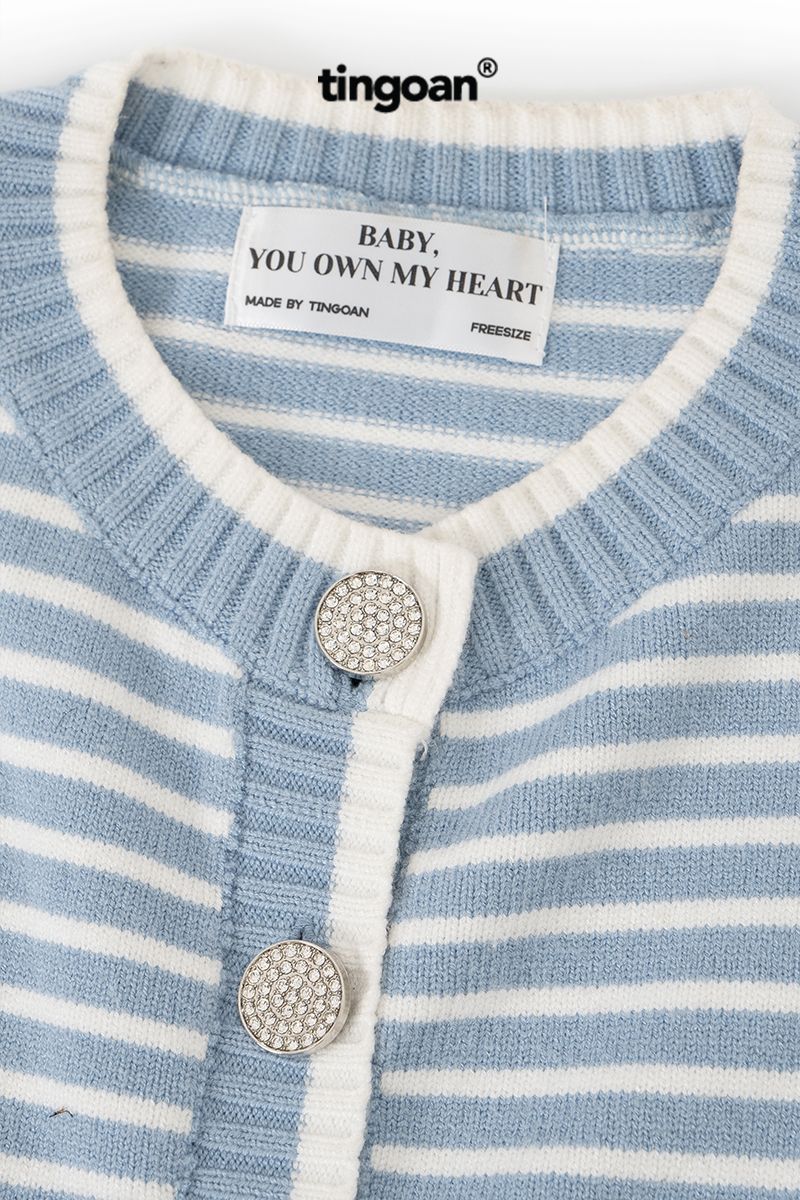 CAPPUCCINO CARDIGAN/BLU/FS