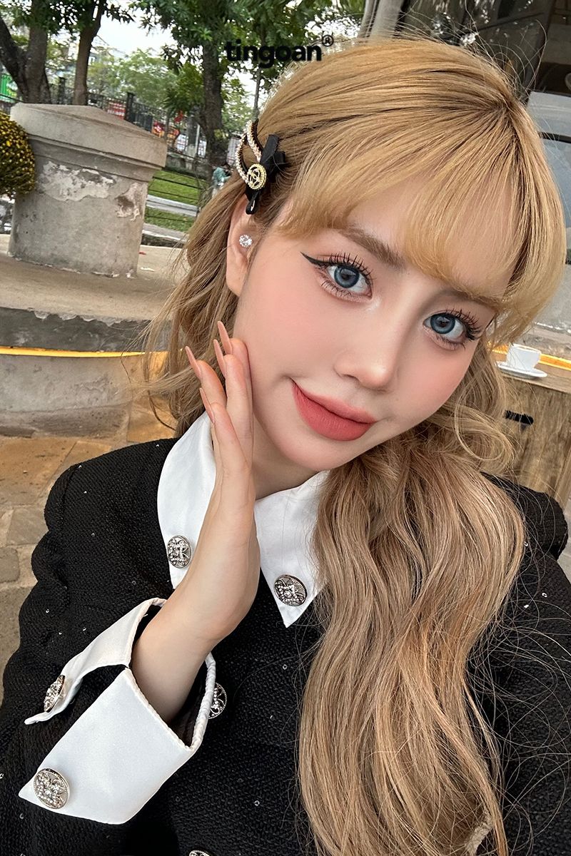 SUPER STAR TWEED TOP/BL