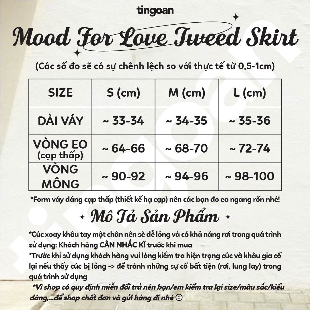 MOOD FOR LOVE SKIRT/BL