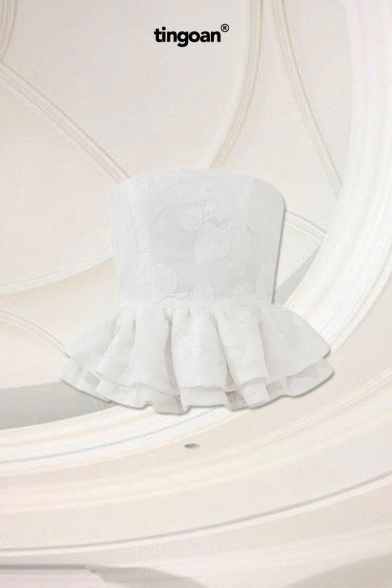 PRINCESS TEARS TOP/WH