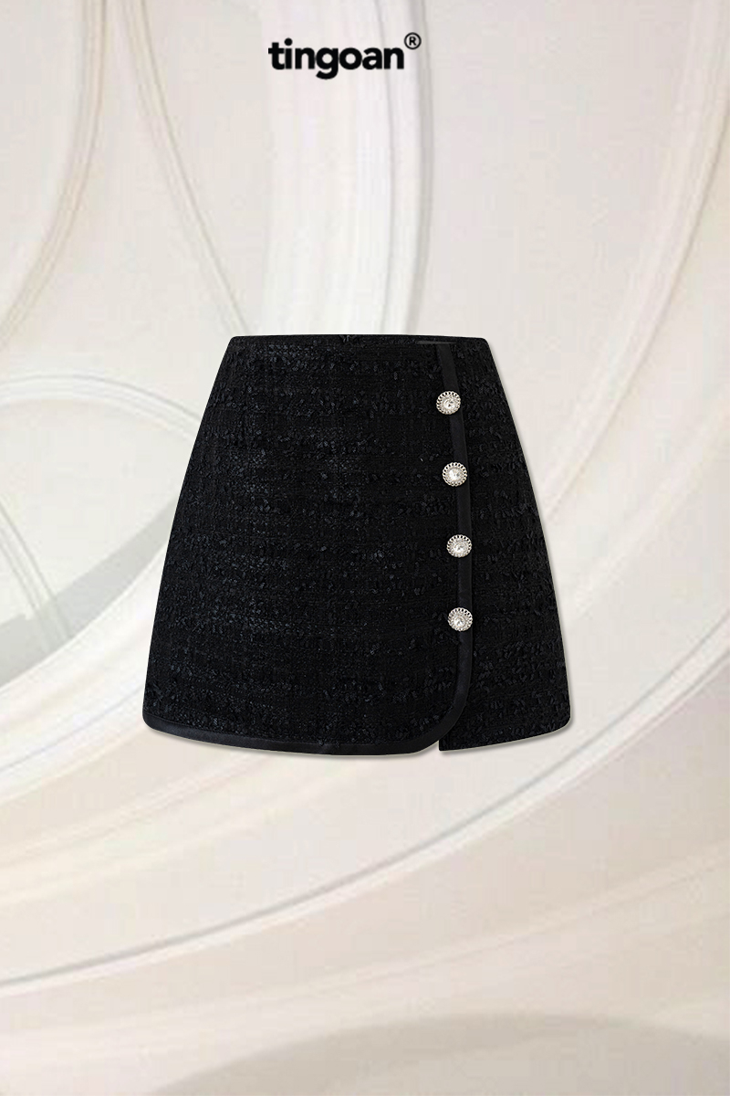 PRETTY SNOW SKIRT/BL